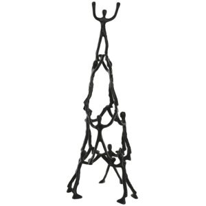 Aluminium Decorative Figure Black