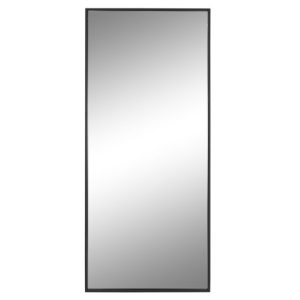 Black Iron & Glass Mirror